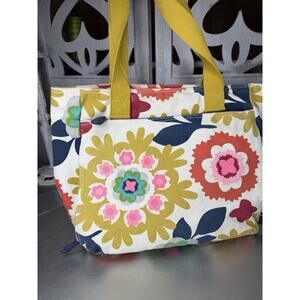 French Bull Yoga Bag Tote Target Exclusive Bright Neon Floral Top Handle